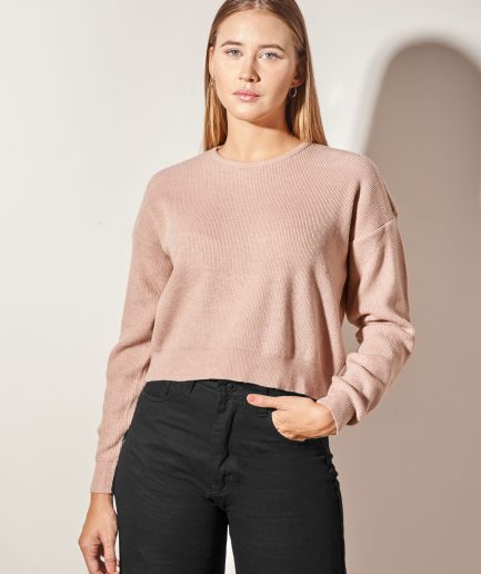 Sweater hombro caído