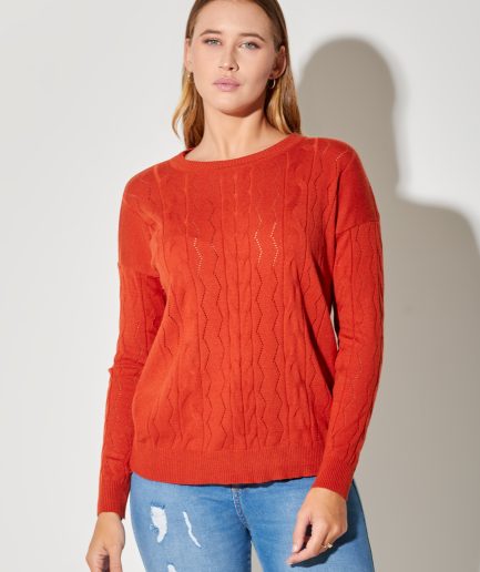 Sweater trenza Elena
