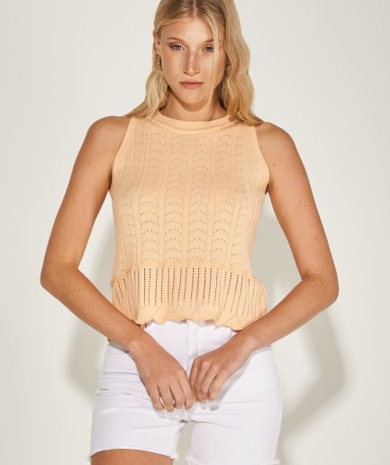 Musculosa calada Juliana lycra
