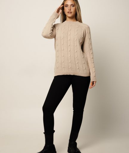 Sweater trenzas Day hilo grueso