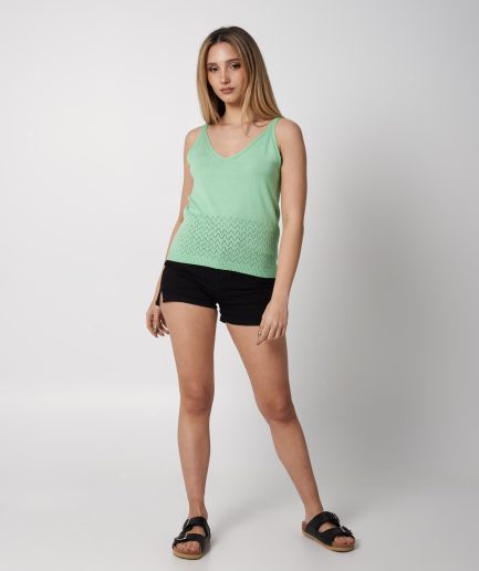 Musculosa calada Laila lycra