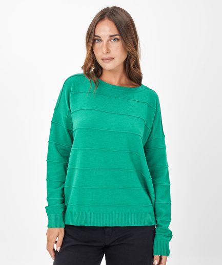 Sweater relieve ancho Iris