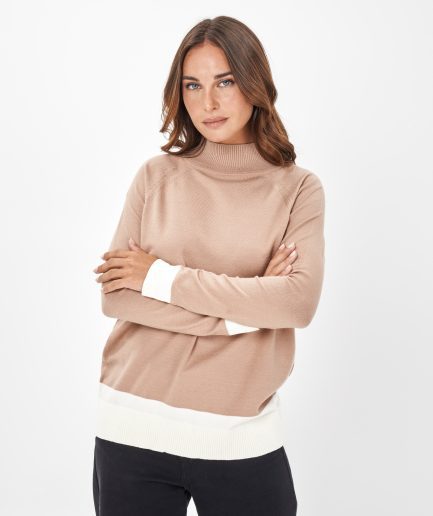 Sweater media polera 2 colores