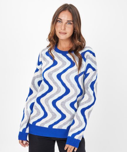 Sweater jacquard Onda