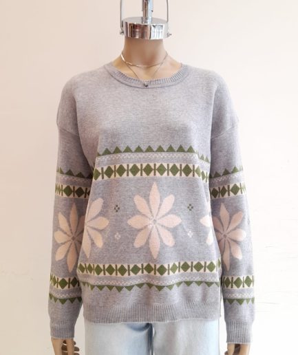 Sweater jacquard Holidays