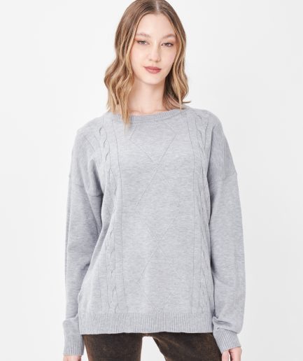 Sweater trenza Londres
