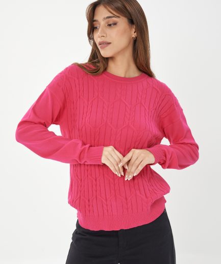 Sweater trenza Monaco