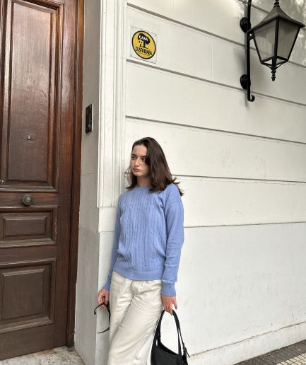 Sweater trenza Luana