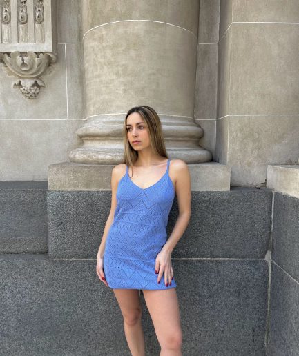 Vestido lycra calado Aurora