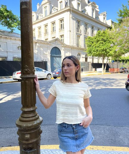 Remera calada Grecia