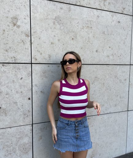 Musculosa rayada Jessica