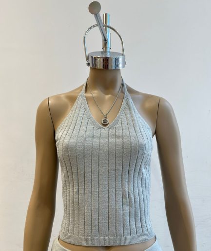 Musculosa lazo lurex