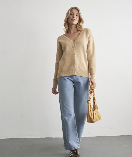 Saco botón liso Sara