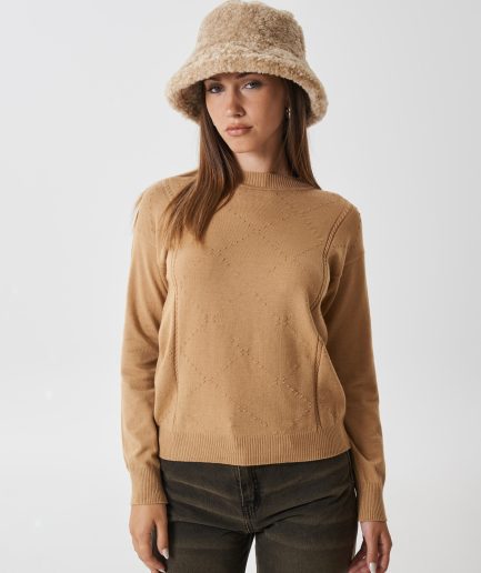 Sweater motitas trenza Nina