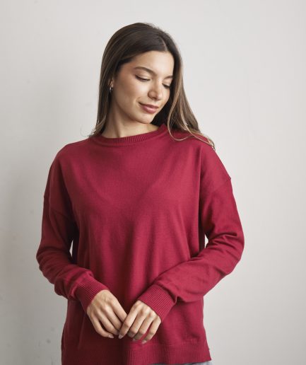 Sweater liso tajo Ceci