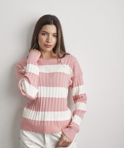 Sweater rayado Brune