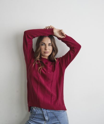 Sweater trenzas Cata