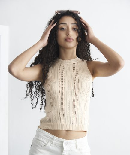 Musculosa trenzas calada Nati