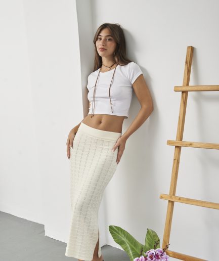 Pollera larga lycra Eva