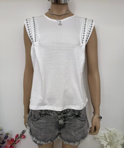 Remera doble manga tacha