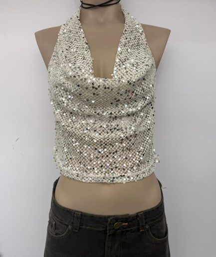 Musculosa red lentejuela Shakira Buche