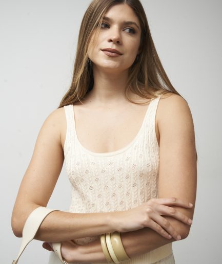 Musculosa calada trenzas Venus